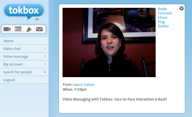 Video Messaging with TokBox: Face-to-Face Interaction is Back