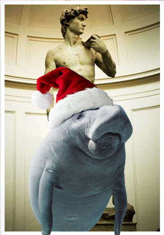 A Manatee Holiday Message from the Gainors