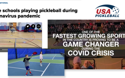 More Schools Playing Pickleball During Coronavirus Pandemic