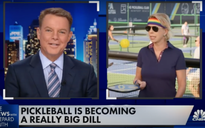 CNBC’s ‘The News with Shepard Smith’ Reports on the Surge of Pickleball