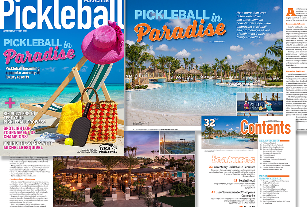 Pickleball Magazine: Pickleball in Paradise