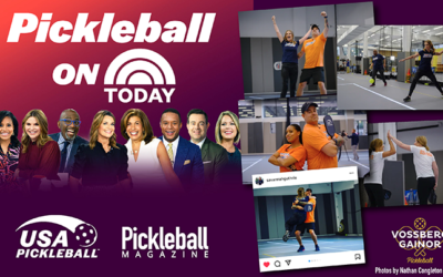The TODAY Show Plays Pickleball, Featuring USA Pickleball and Pickleball Magazine