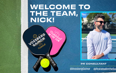 The Vossberg Gainor team is growing. Welcome, Nick!